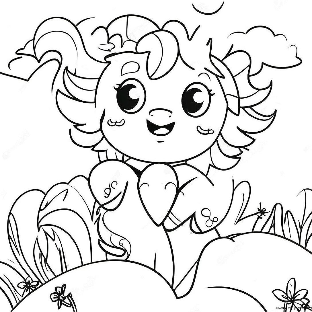 Joyful Psalm Coloring Page 28420