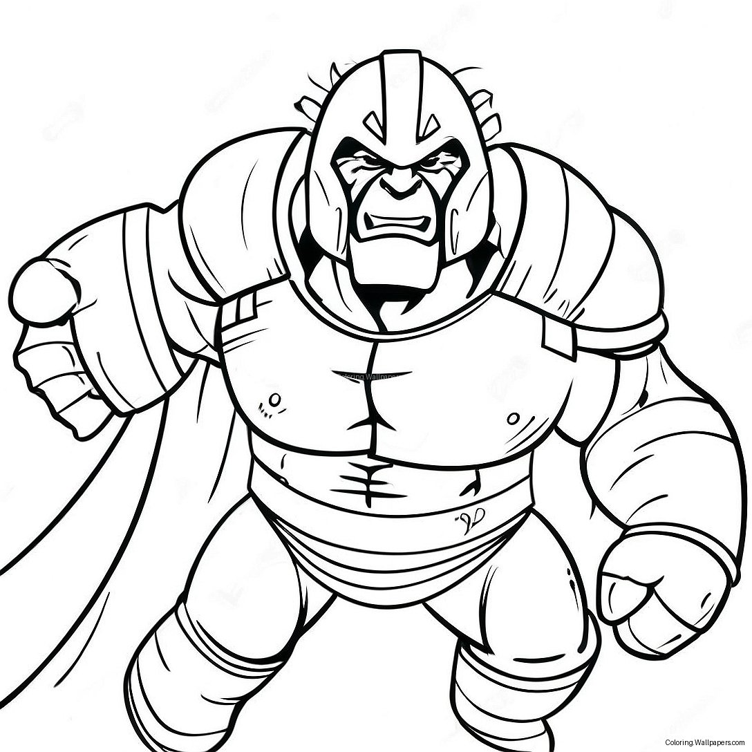 Juggernaut Coloring Page 30417