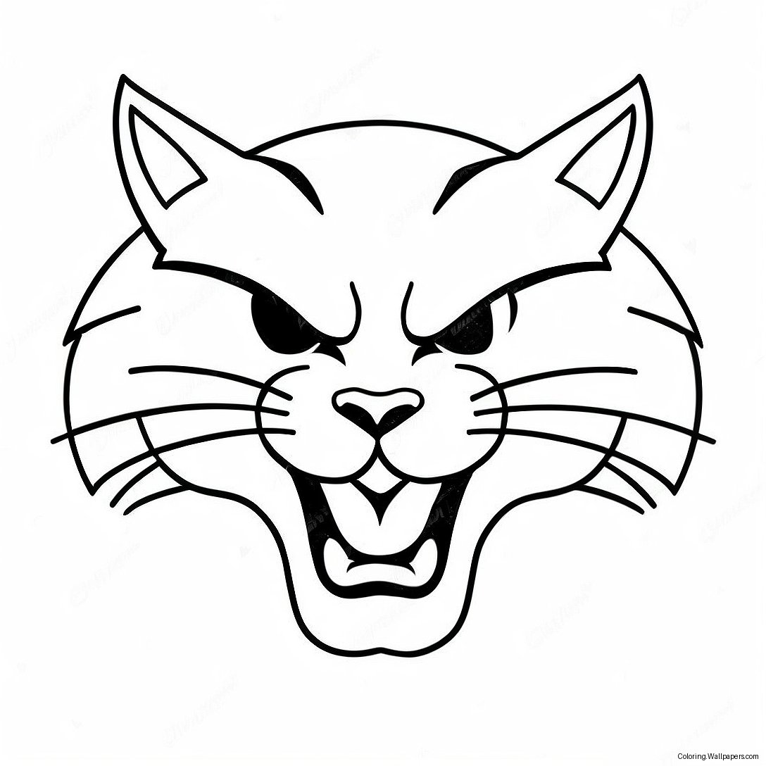 K-State Wildcat Logotyp Målarbild 47172