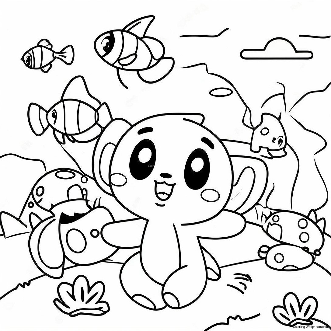 Kai Lan And Friends Adventure Coloring Page 19873