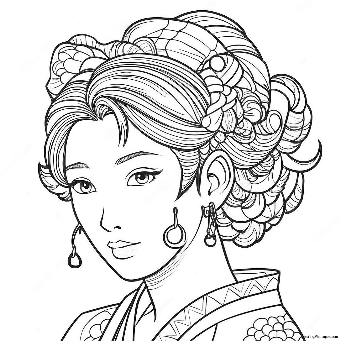 Kanae Coloring Page 33516