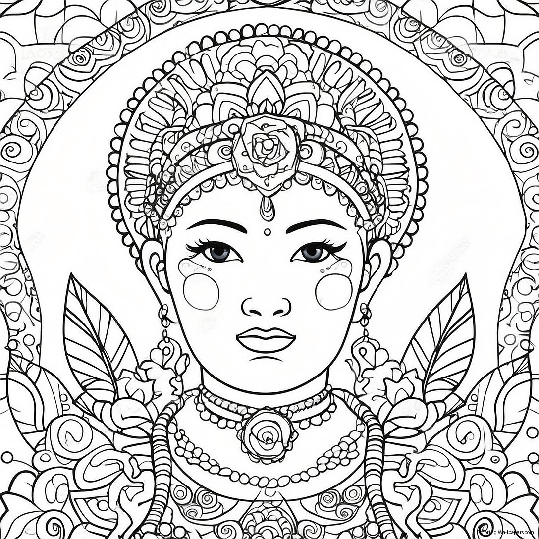 Karma Coloring Page 32845