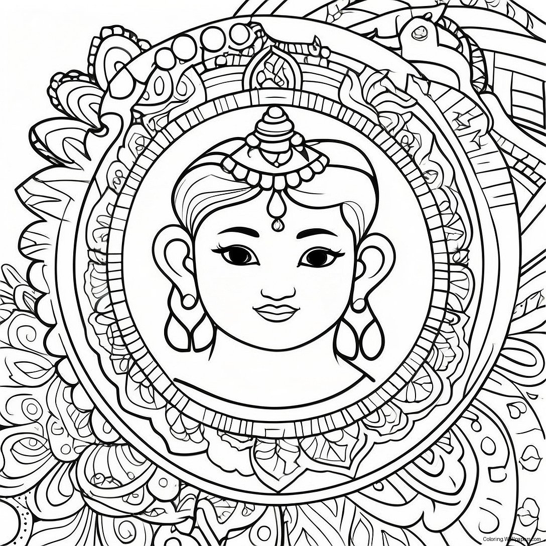 Karma Coloring Page 32846