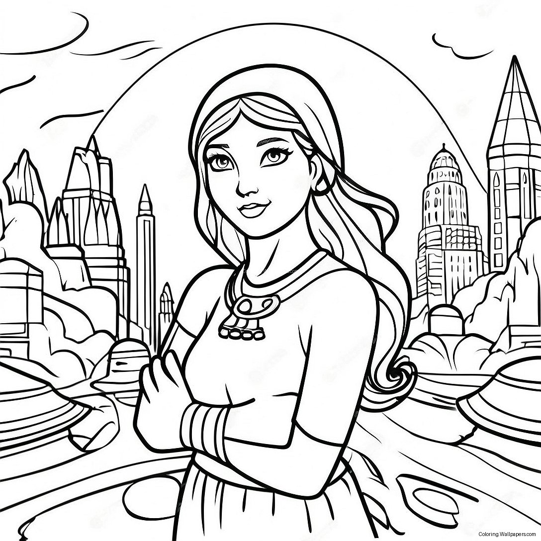 Keeper Of The Lost Cities Coloring Page 15404