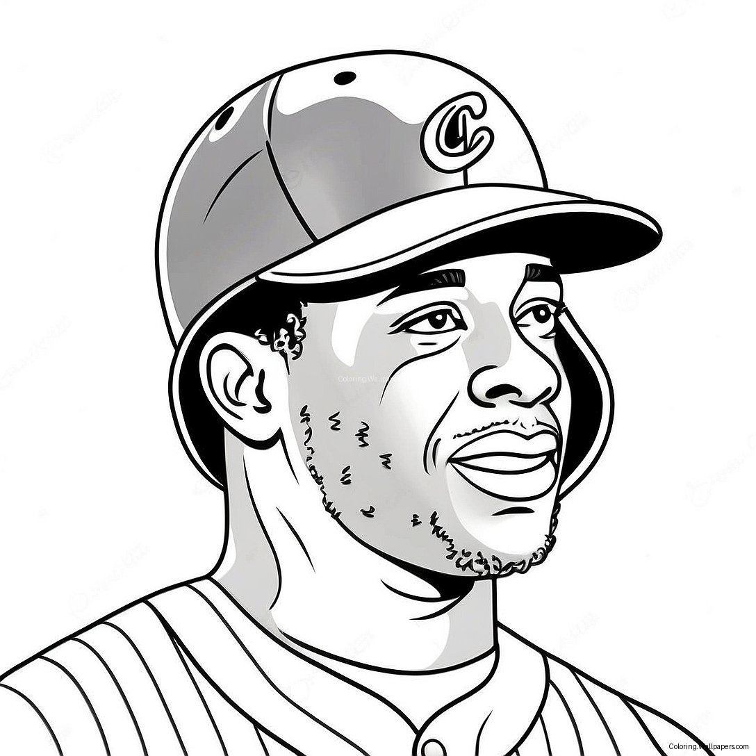 Ken Griffey Jr Coloring Page 50516