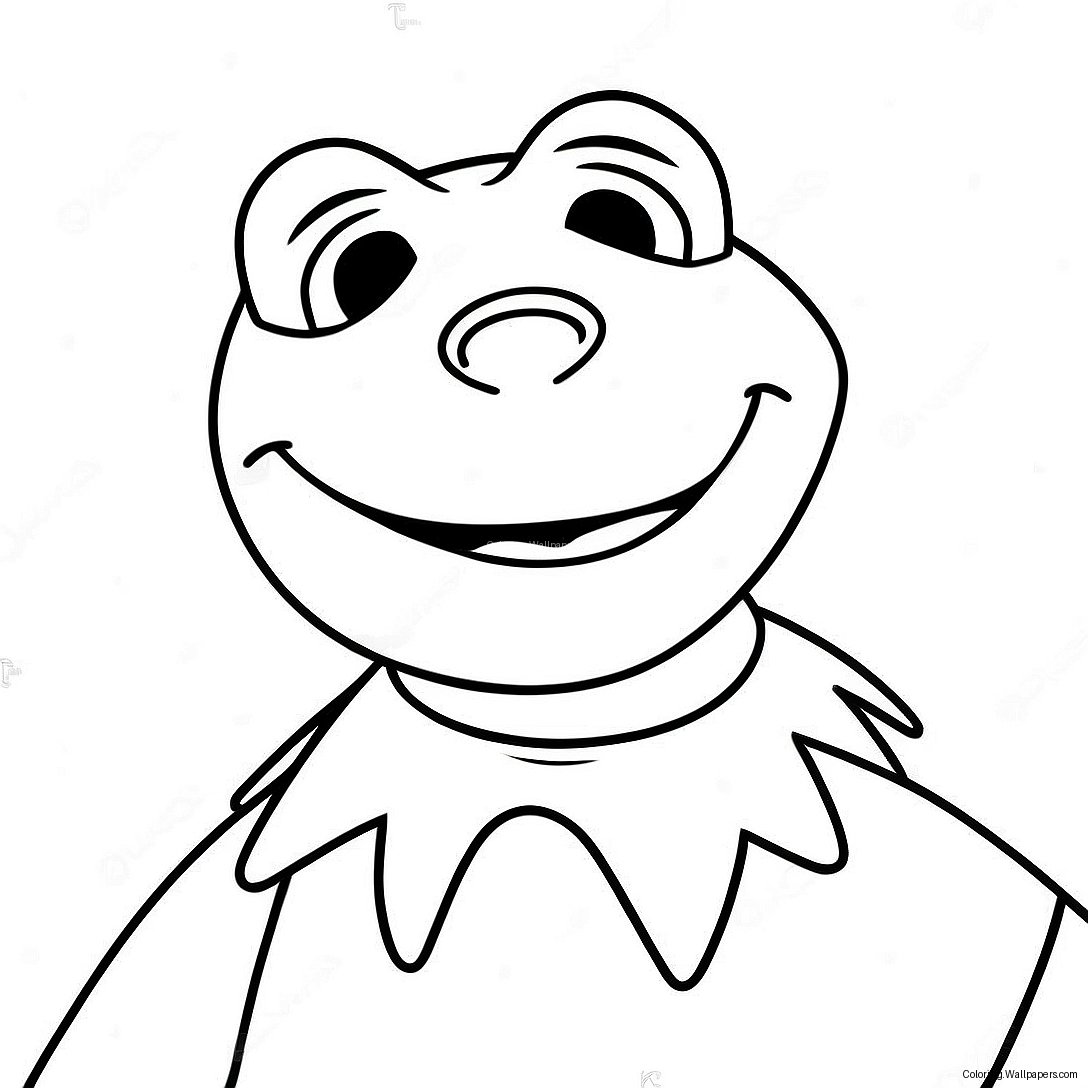 Kermit The Frog Coloring Page 36603