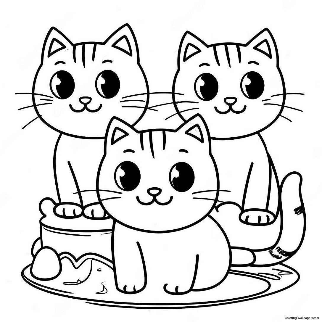 Kid-E-Cats Coloring Page 49439