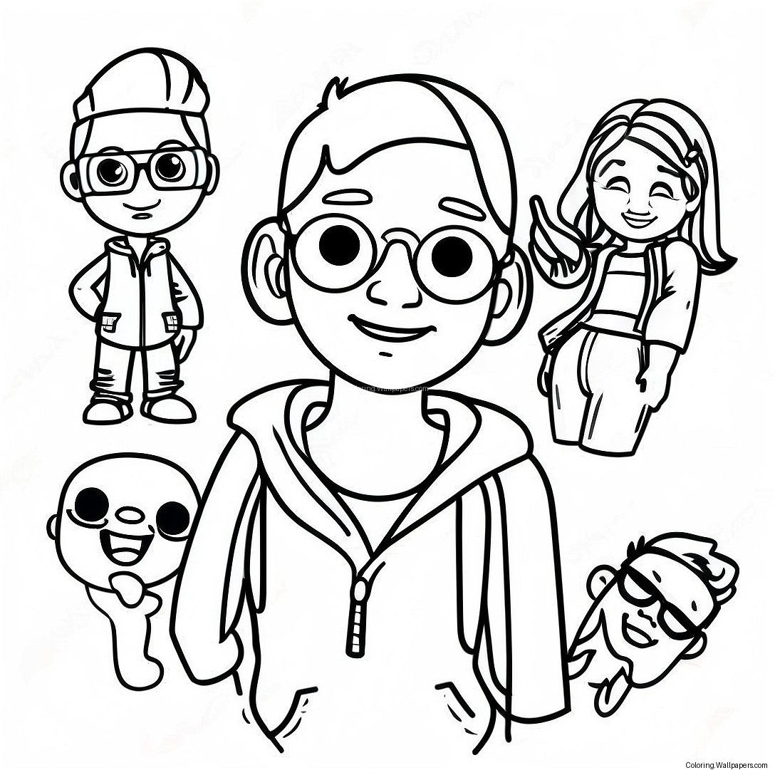 Page À Colorier Kidz Bop 46577