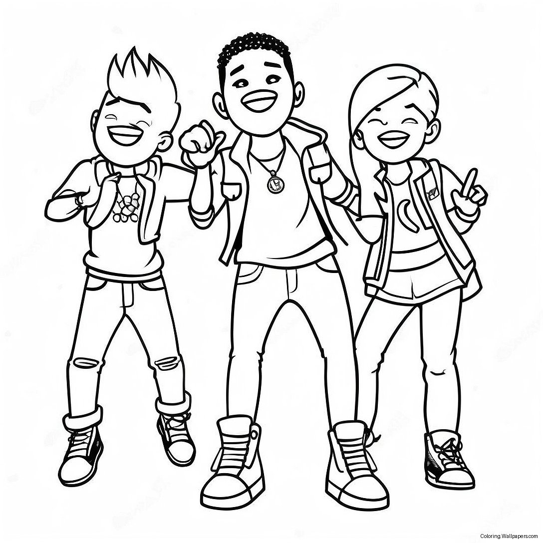 Kidz Bop Coloring Page 46579