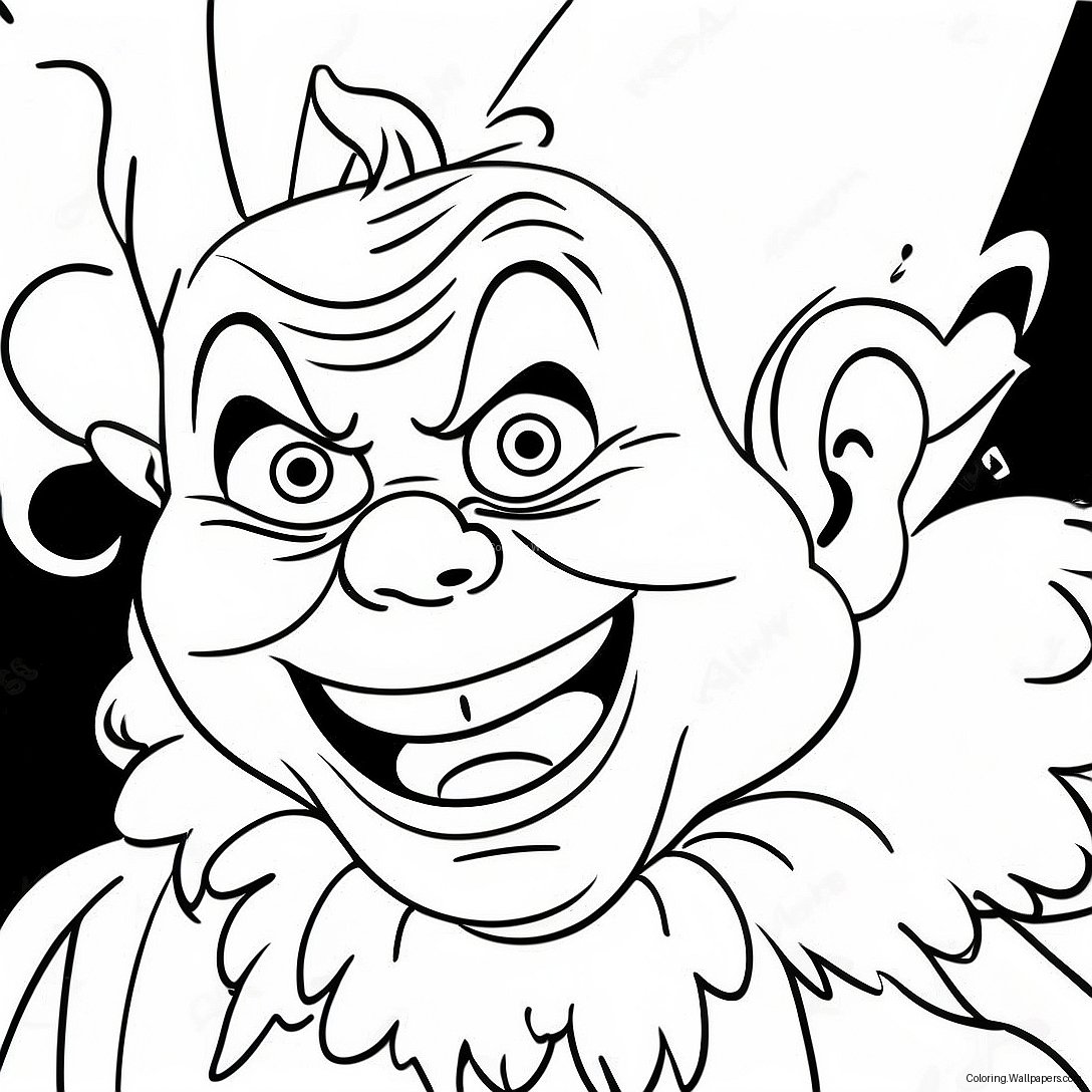 Killer Klowns From Outer Space Coloring Page 14076