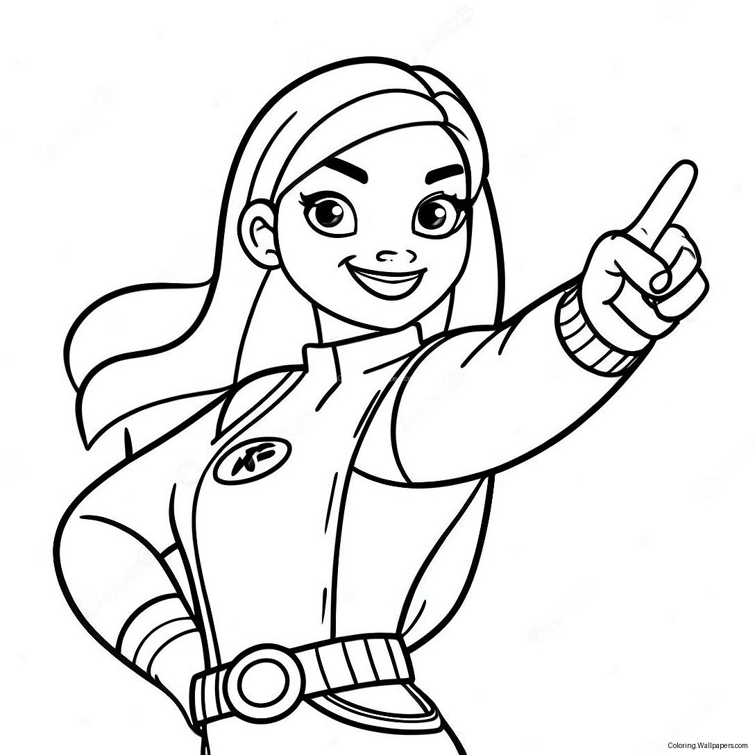 Kolorowanka Kim Possible 11114