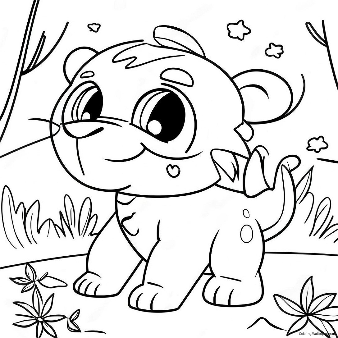 Kipo And The Age Of The Wonderbeasts Coloring Page 42684