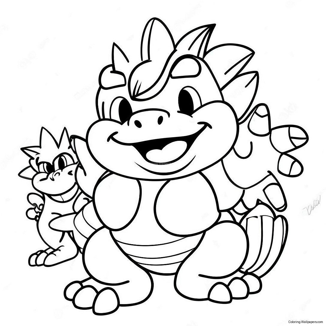 Koopalings Coloring Page 25043