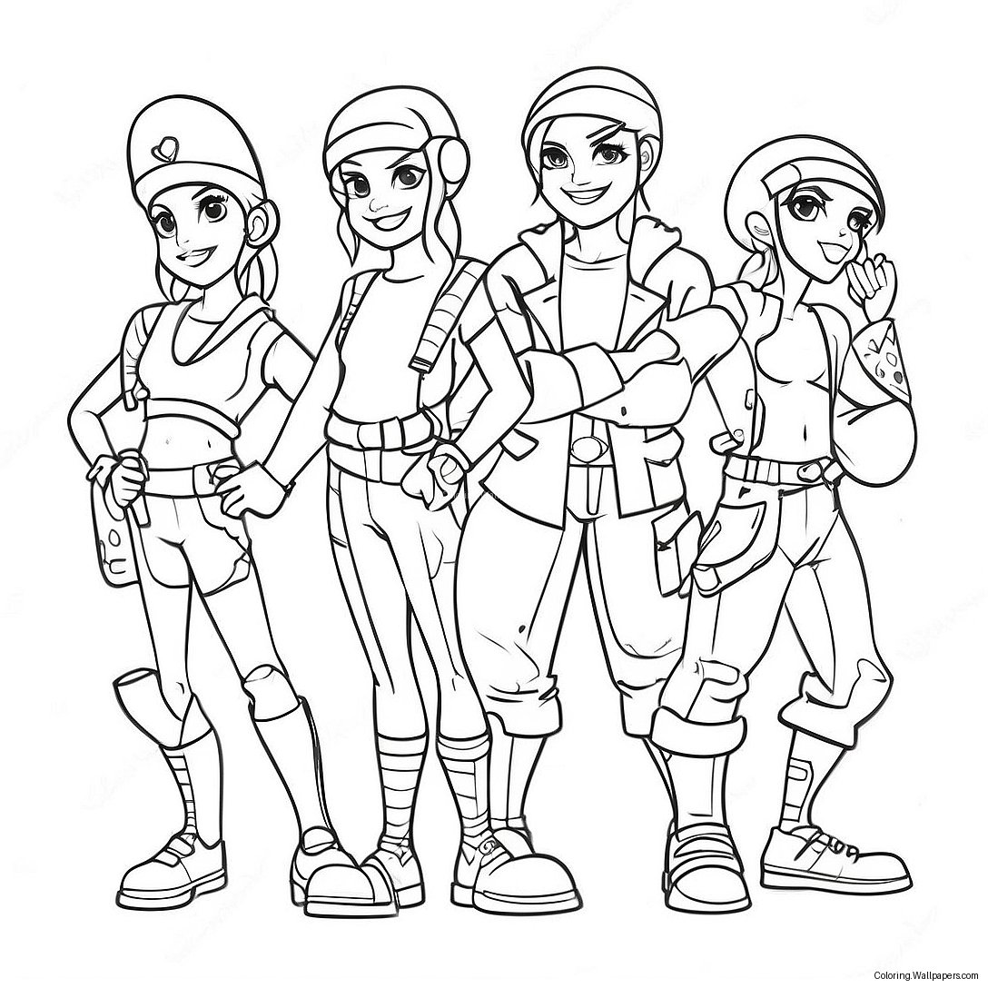 Krew Coloring Page 6409