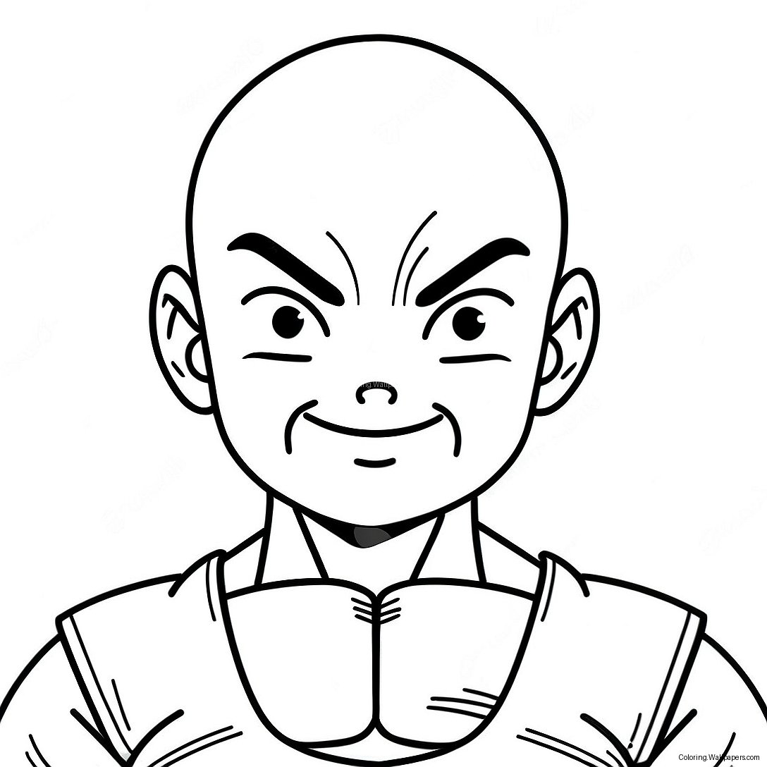 Krillin Coloring Page 46934