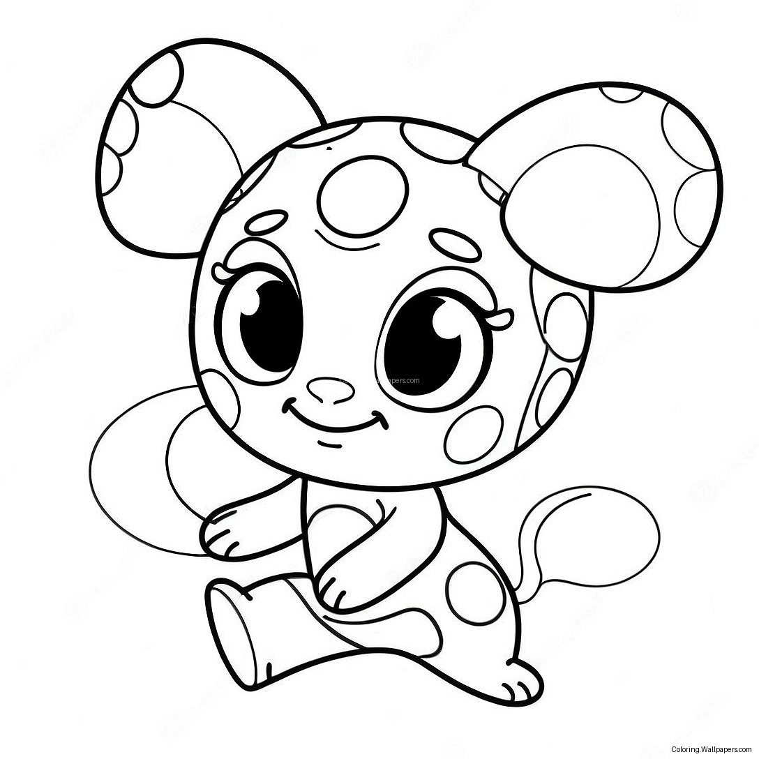 Kwami Miraculous Ladybug Coloring Page 5798