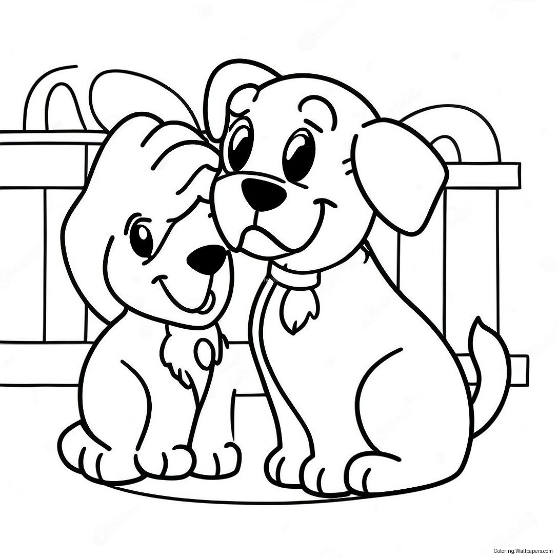 Lady And The Tramp Coloring Page 7456