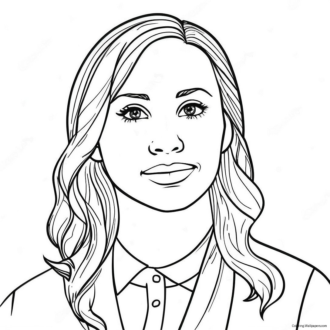 Lainey Wilson Coloring Page 27296