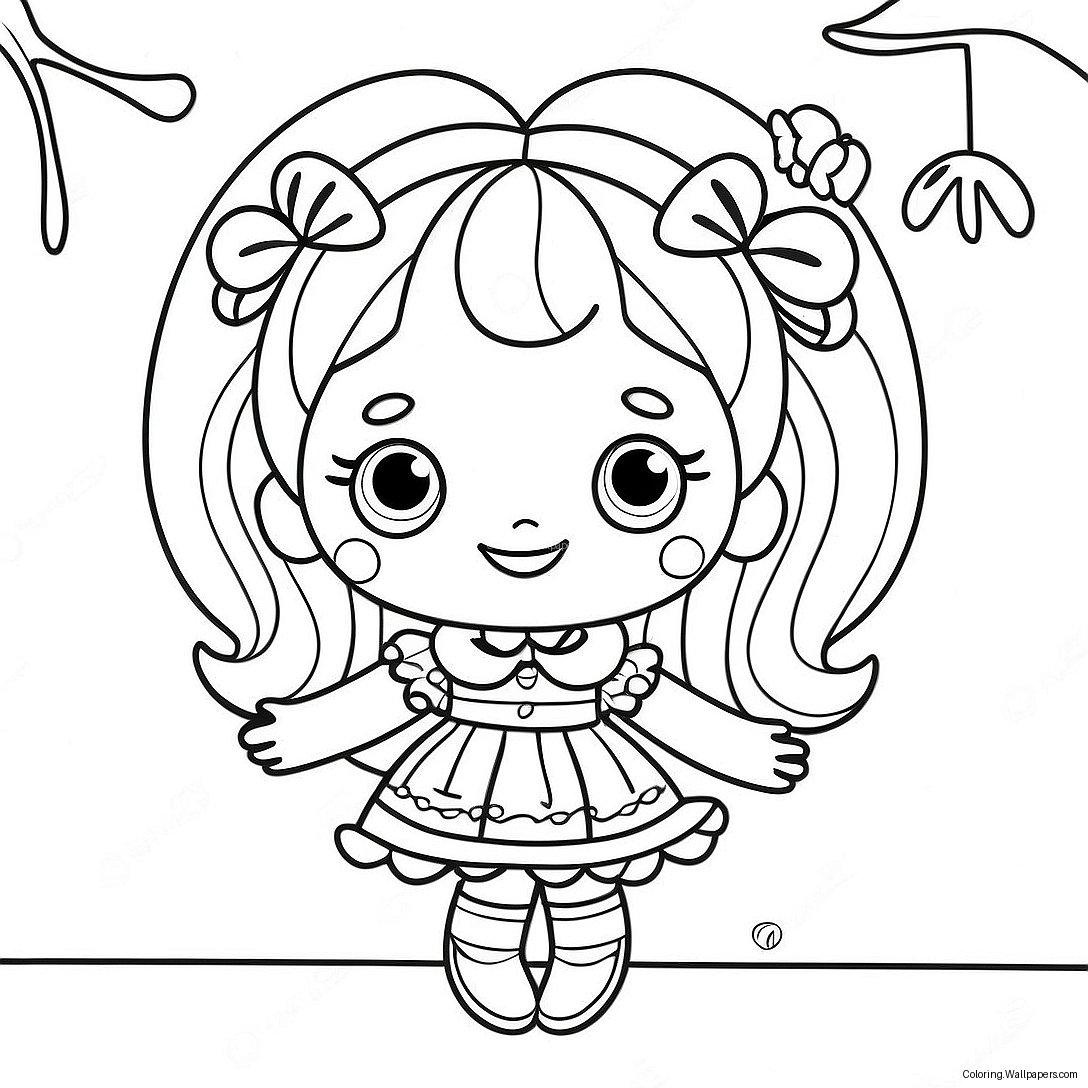 Pagina Da Colorare Di Lalaloopsy 15263