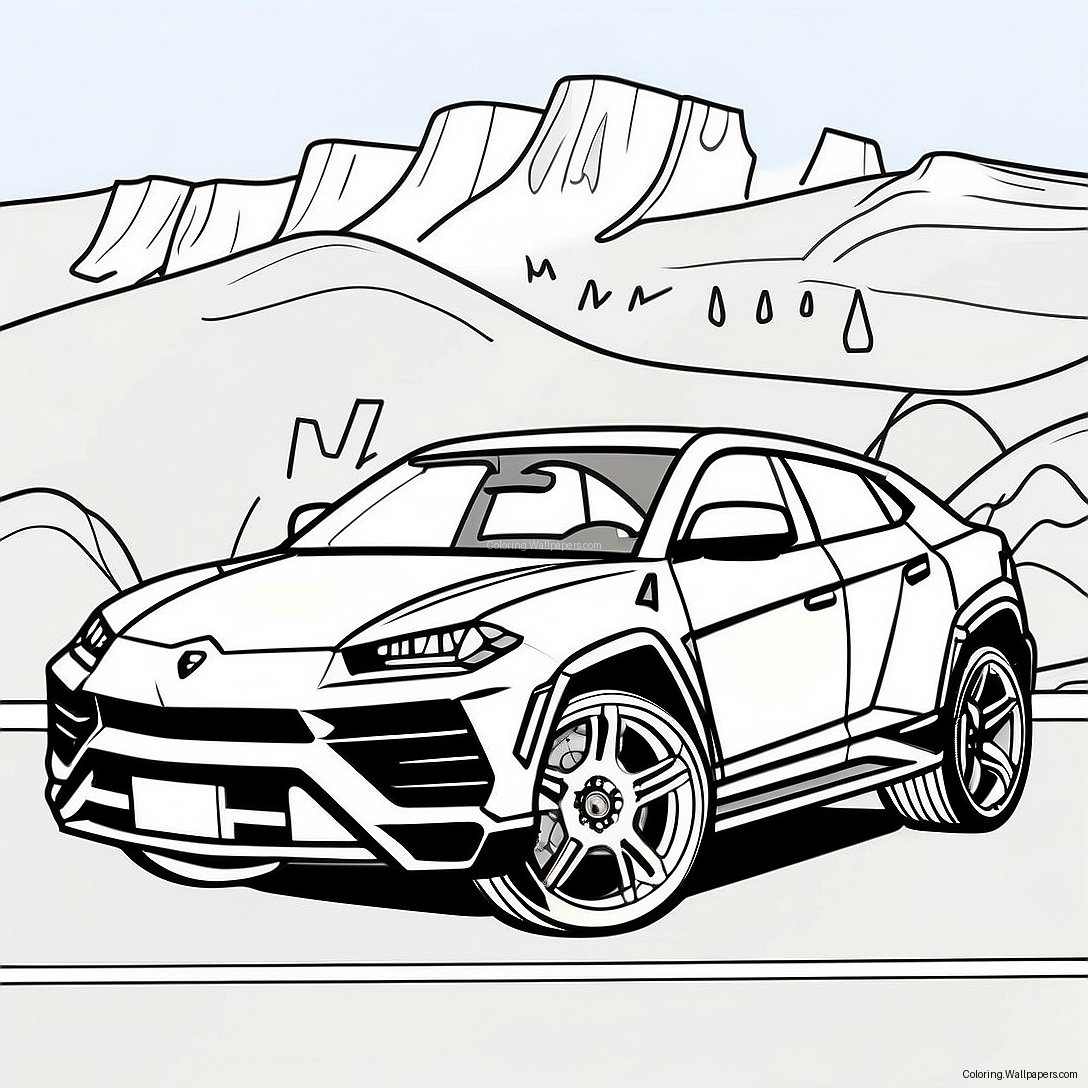 Lamborghini Urus Farvelægningsside 33695