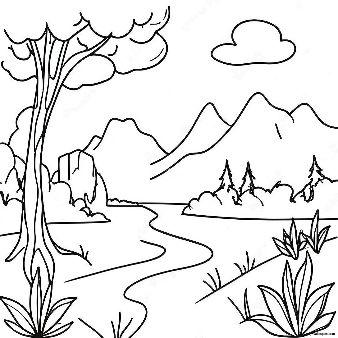 Land Coloring Page 56025