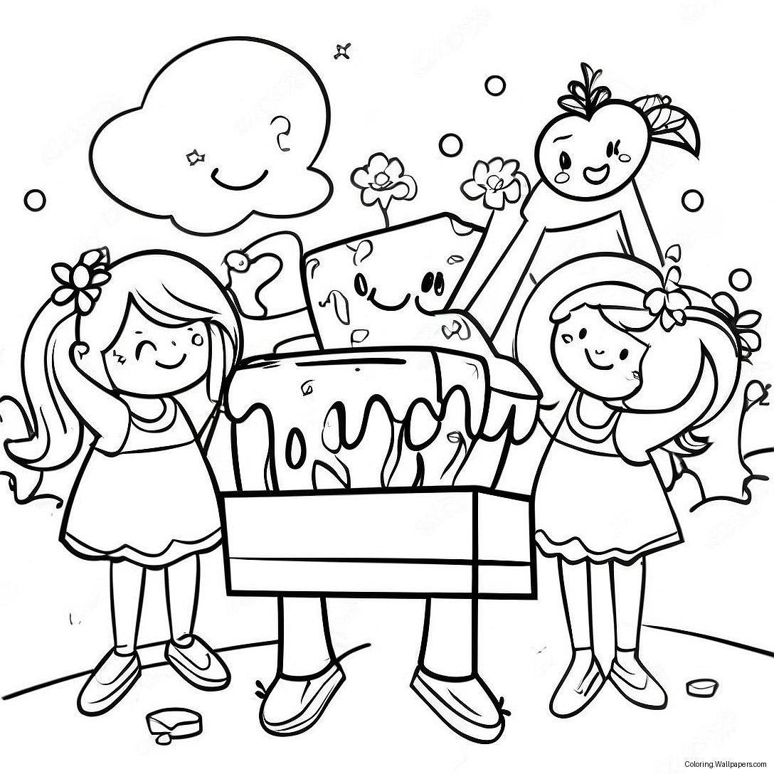 Last Day Of School Celebration Coloring Page 6328