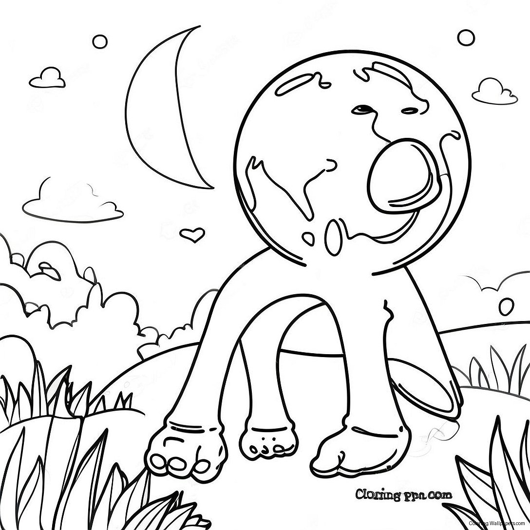 Last On Earth Coloring Page 49375