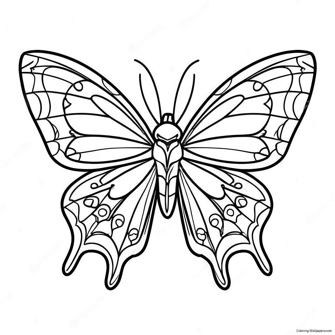 Leafwing Coloring Page 34121