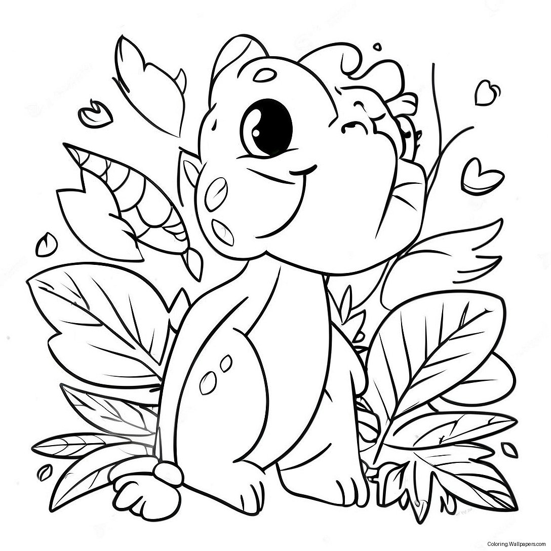 Leafy Friends From Tumble Leaf Coloring Page 30640