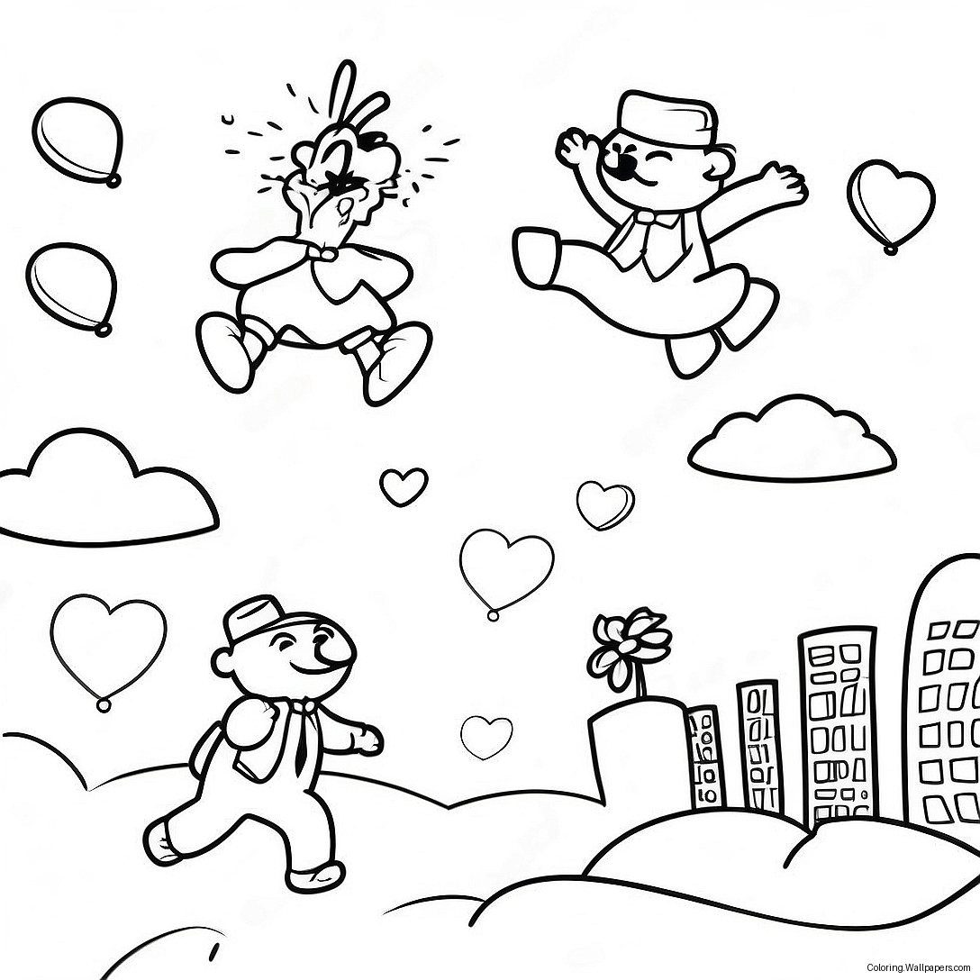 Leap Day Celebration Coloring Page 20185