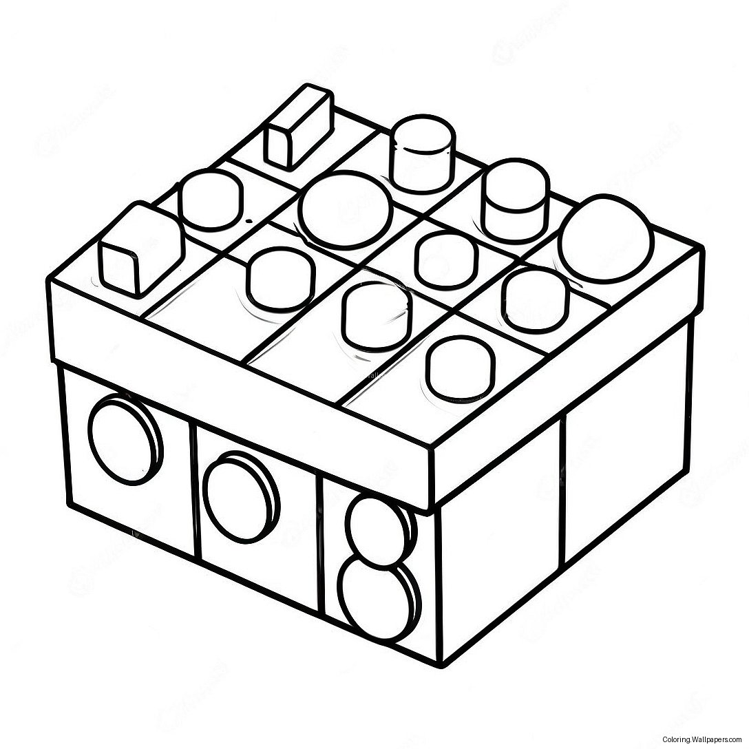 Lego Kloss Fargeleggingsark 12081