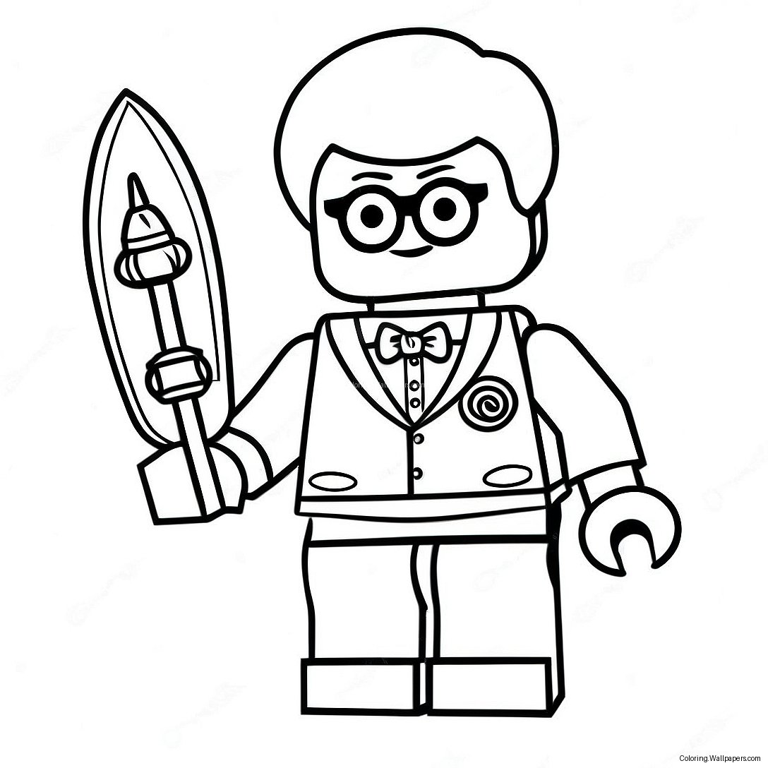 Lego Harry Potter Coloring Page 11602