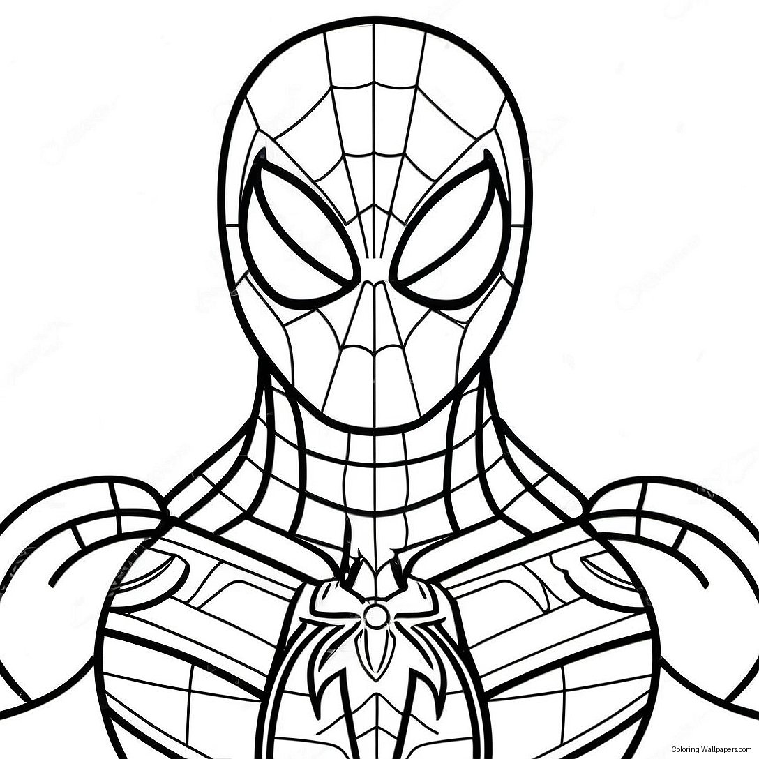 Página Para Colorir Do Homem-Aranha De Lego 46310