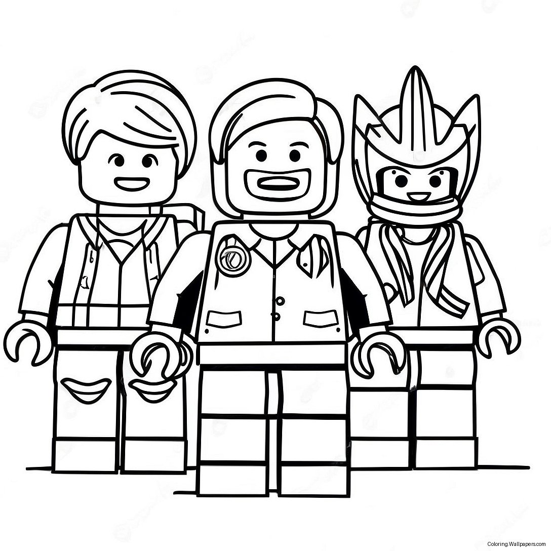 Lego Movie Coloring Page 39382