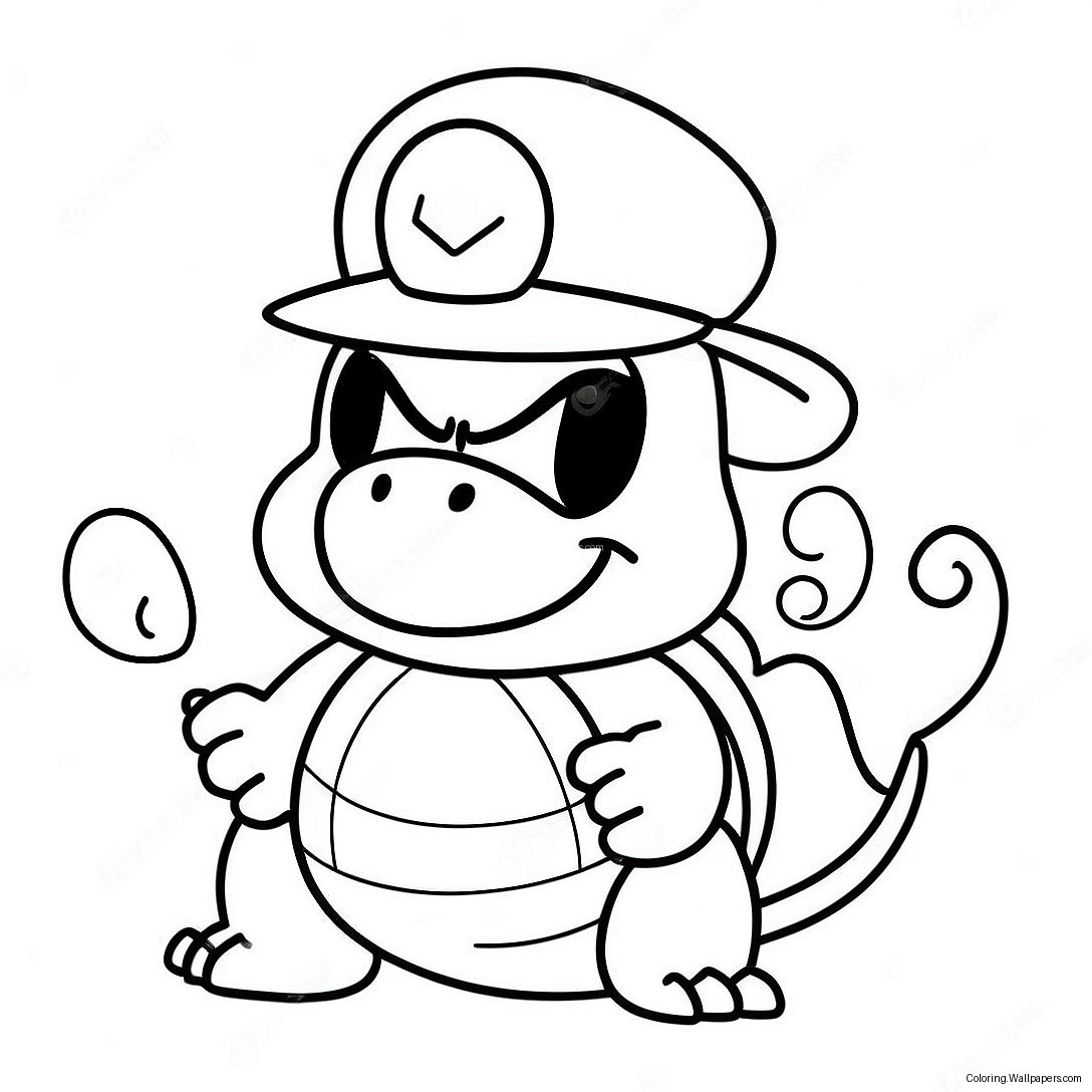 Lemmy Koopa Kleurplaat 23851