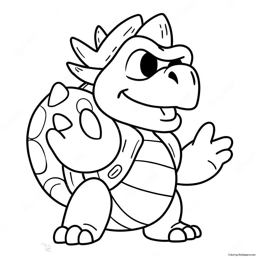 Lemmy Koopa Kleurplaat 23852