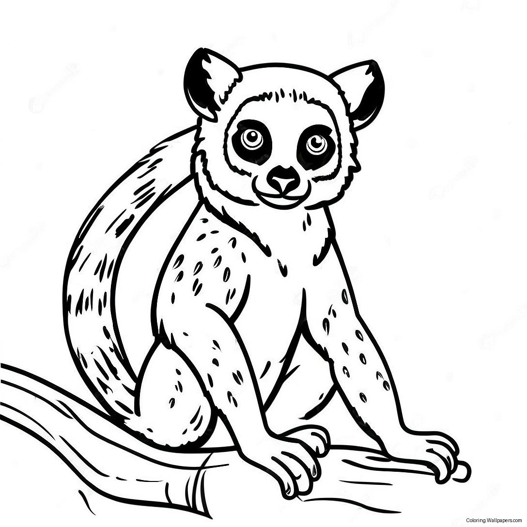 Lemur Målarbok 27837