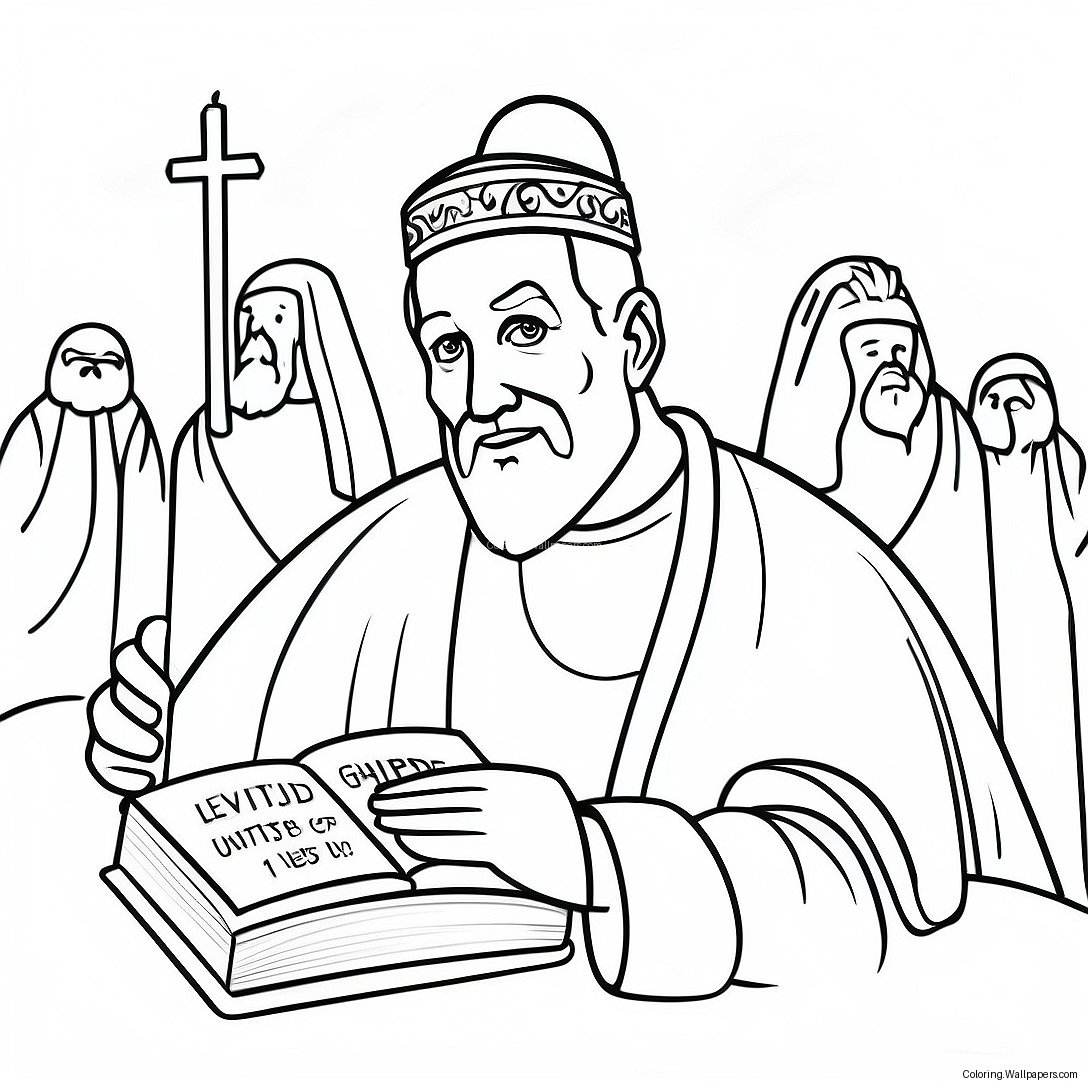 Leviticus Bible Stories Coloring Page 29171