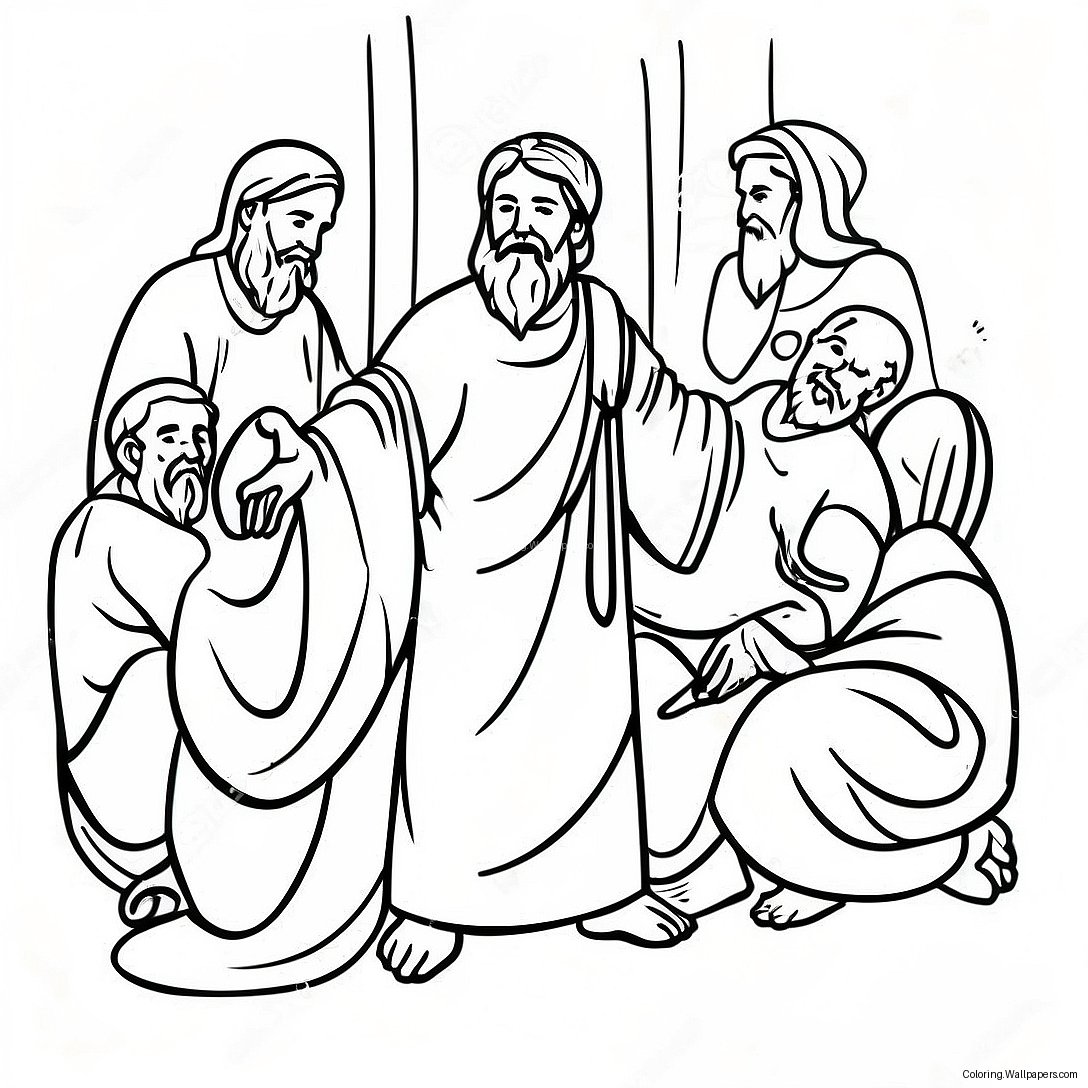 Leviticus Bible Stories Coloring Page 29172