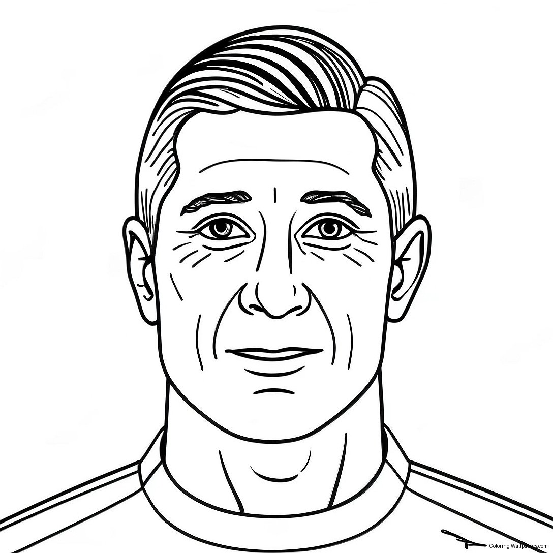 Página Para Colorear De Lewandowski 29930