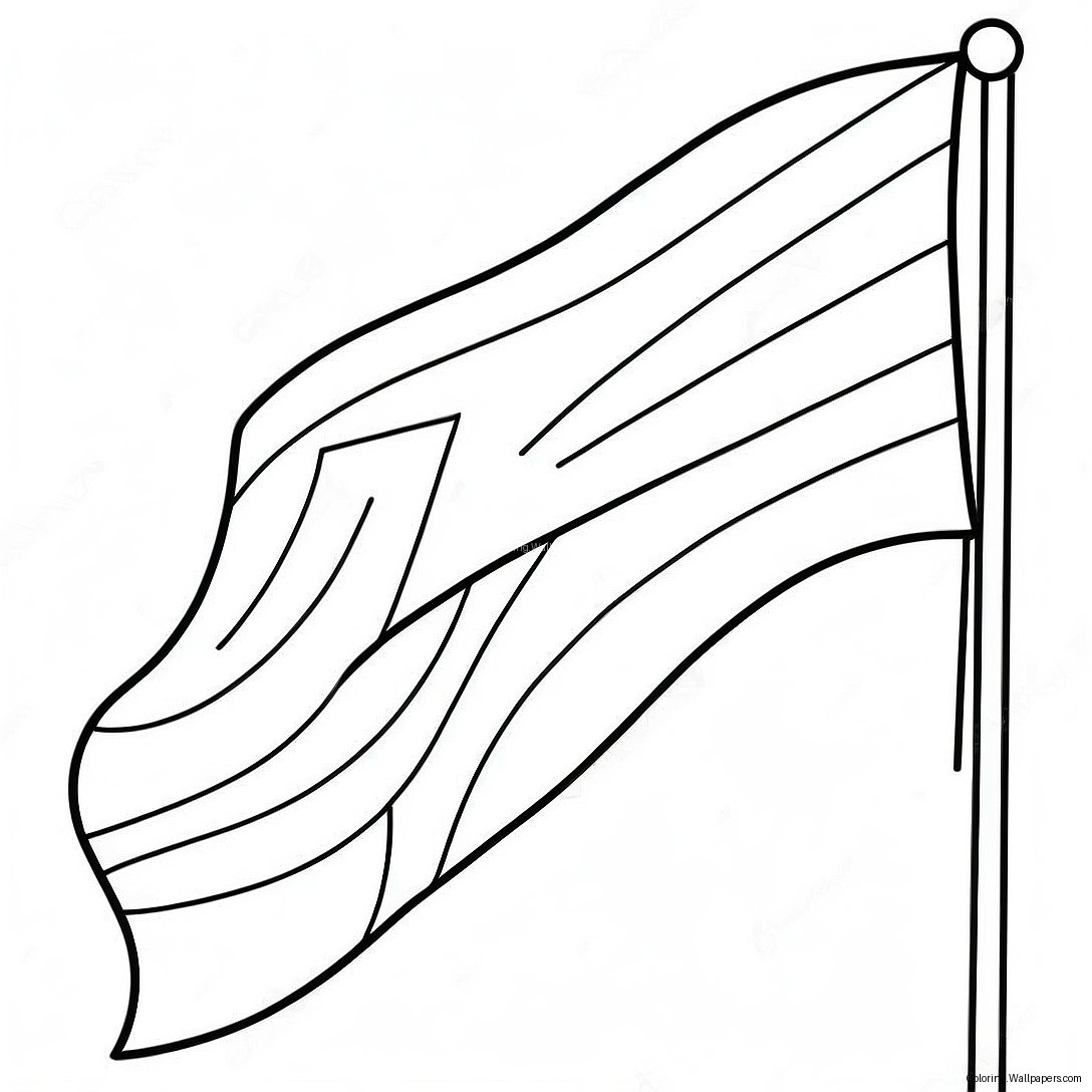 Lgbtq Pride Flag Coloring Page 15233