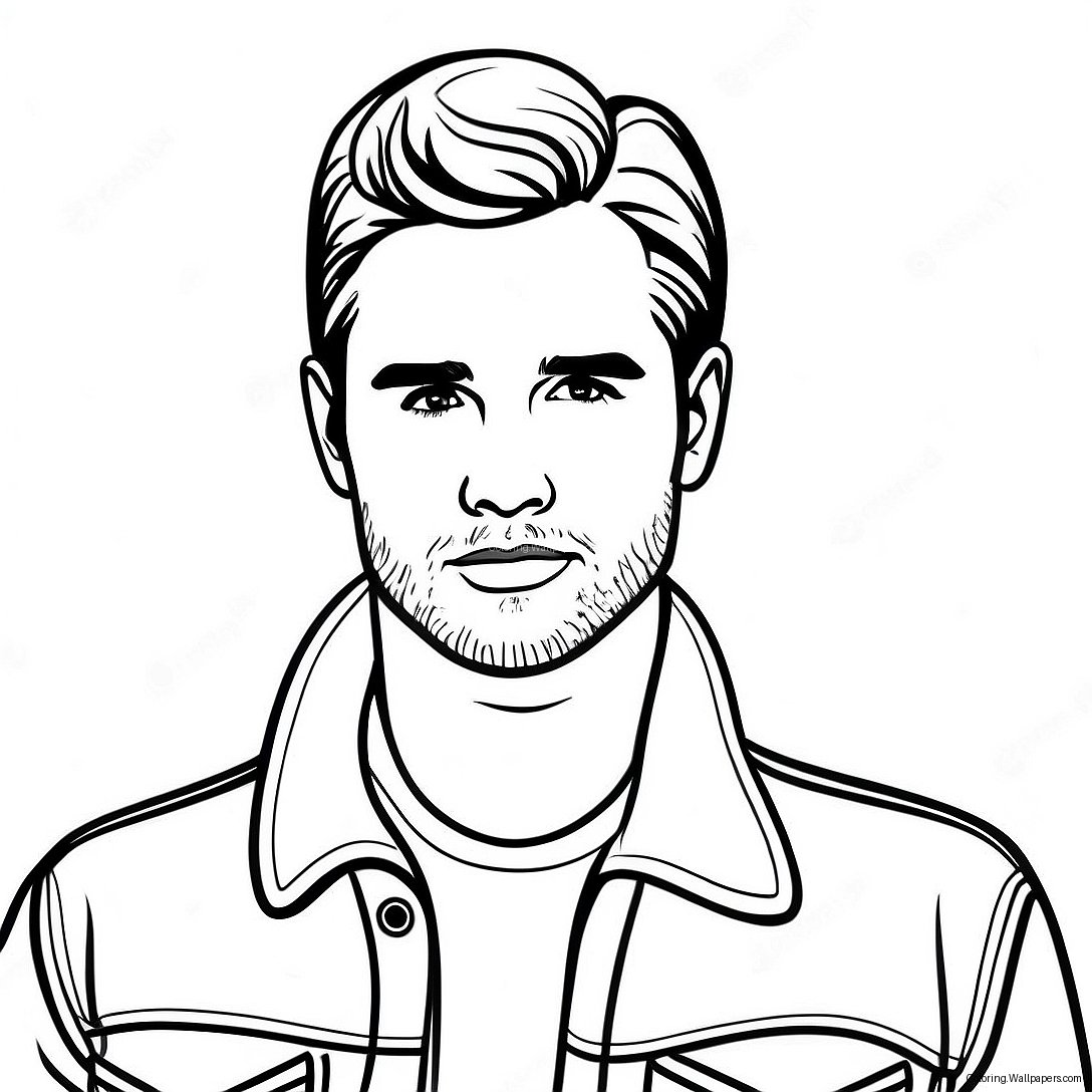 Liam Coloring Page 43505