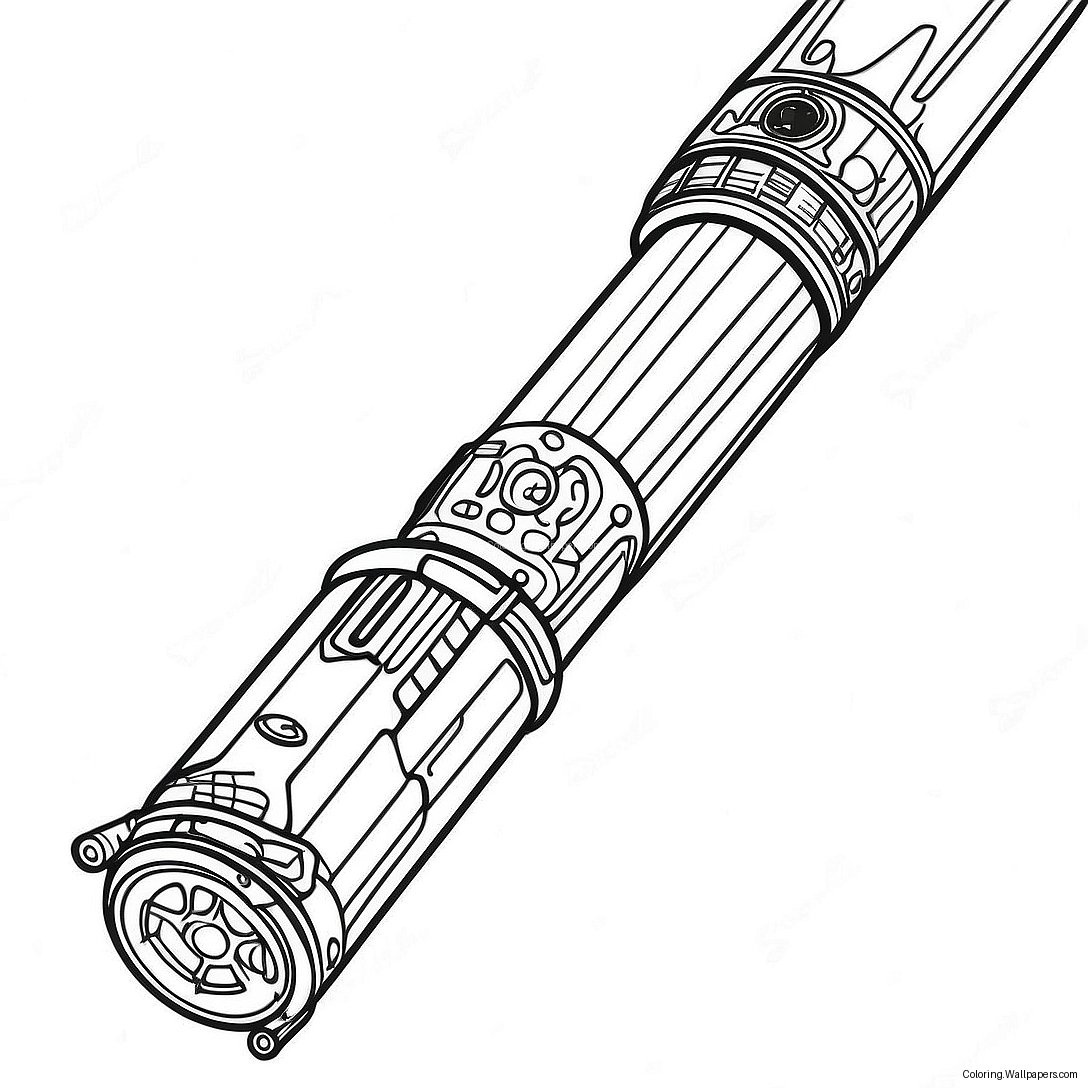 Página Para Colorear De Sable De Luz 19001