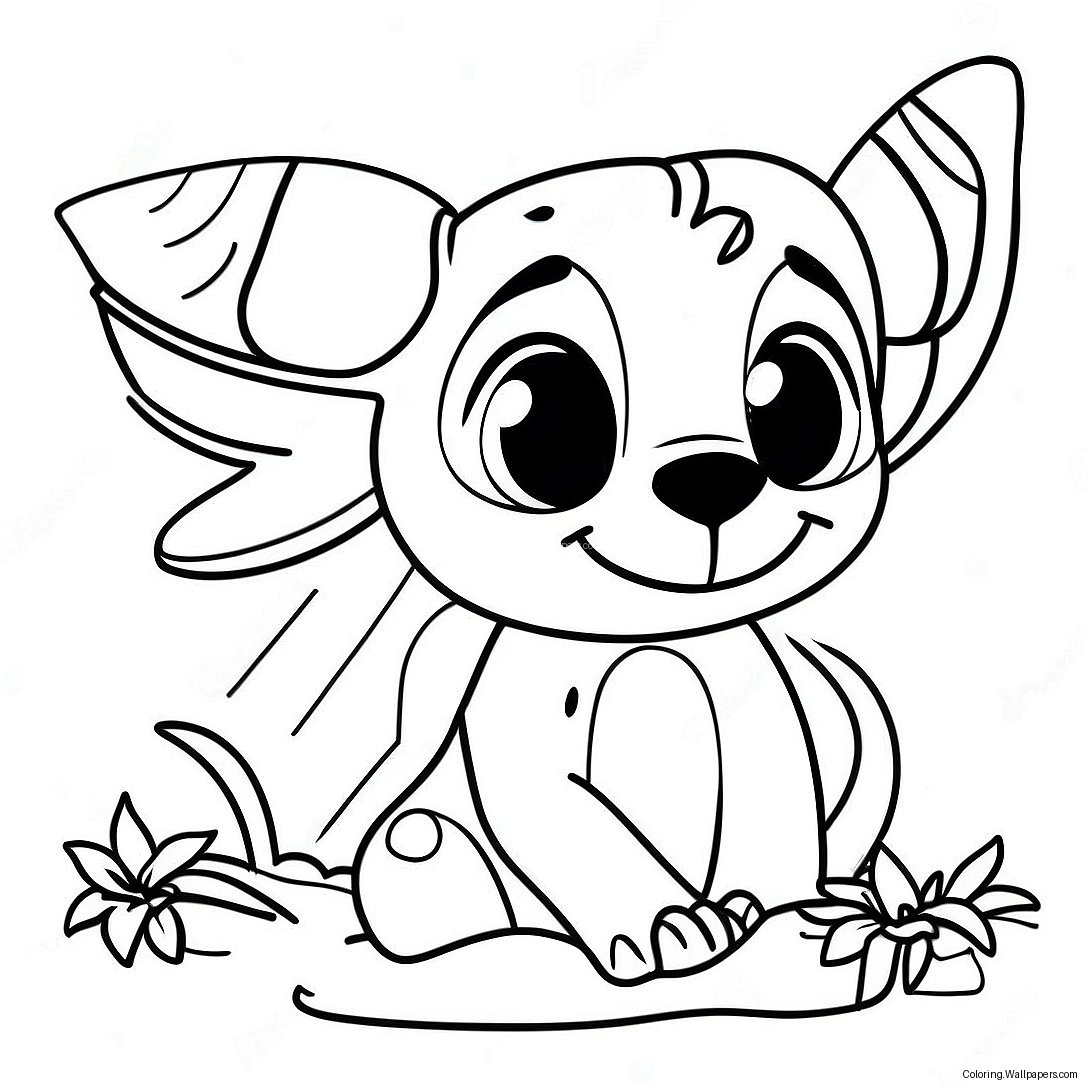 Lilo And Stitch Coloring Page 46899