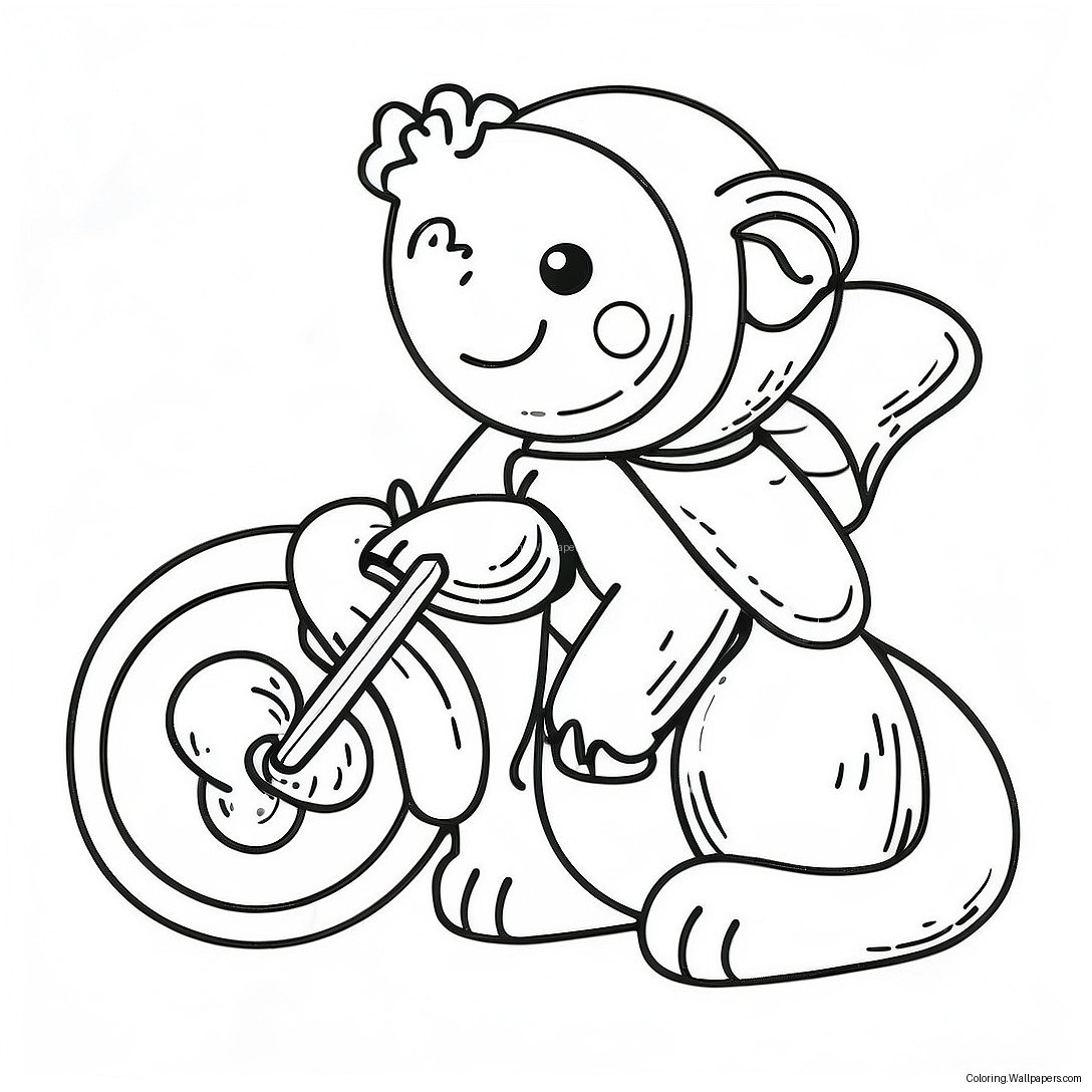 Line Art Coloring Page For Kids 16760