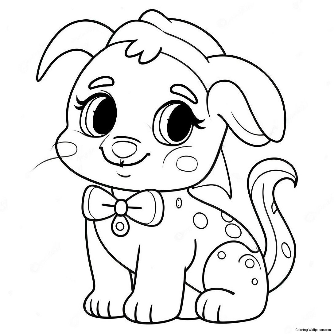 Página Para Colorir De Animais De Férias Da Lisa Frank 51578