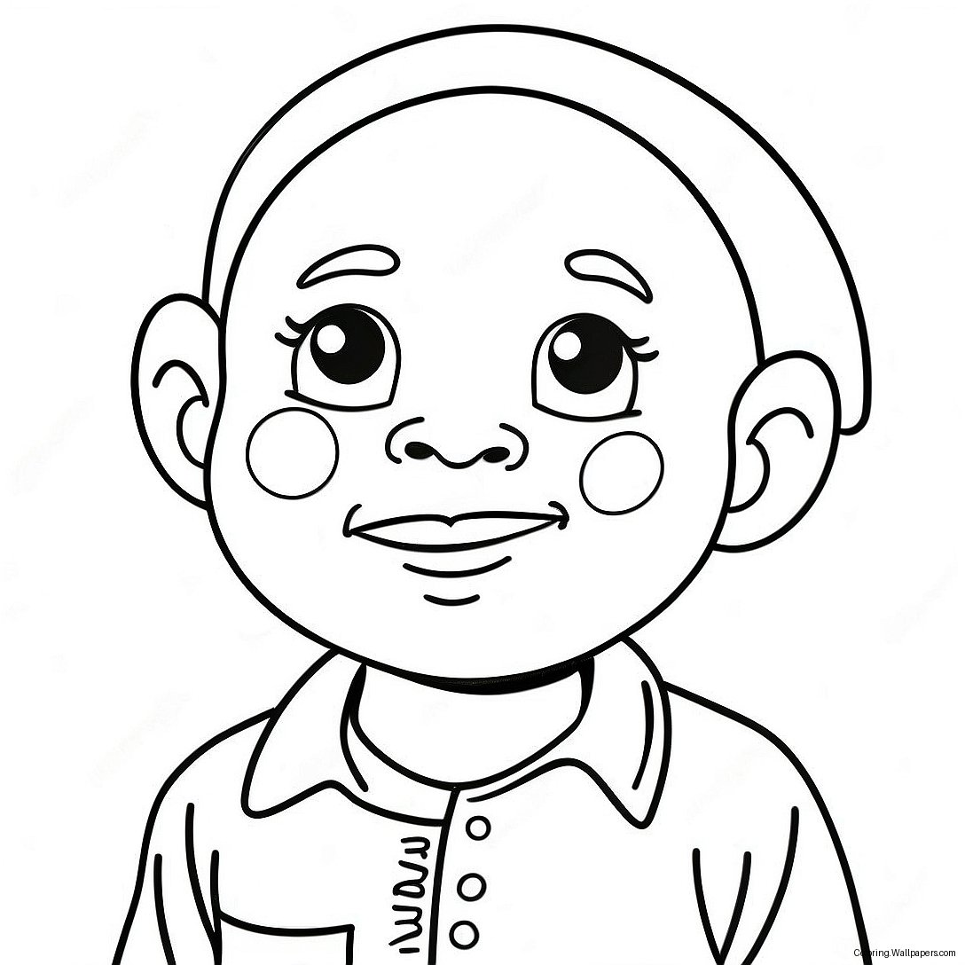 Little Bill Coloring Page 52280