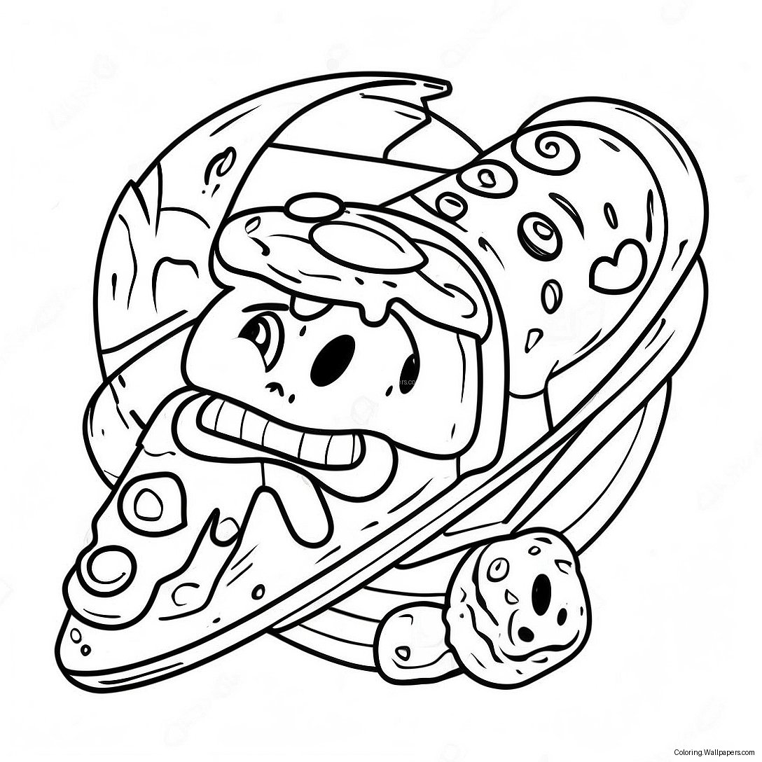 Little Caesars Logotyp Målarbild 38935