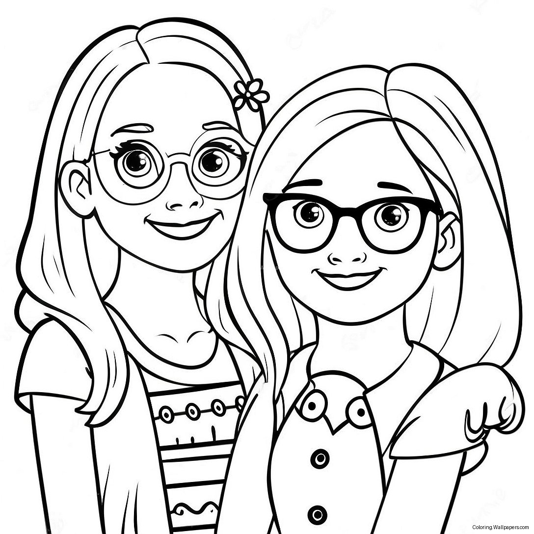 Liv And Maddie Coloring Page 30223