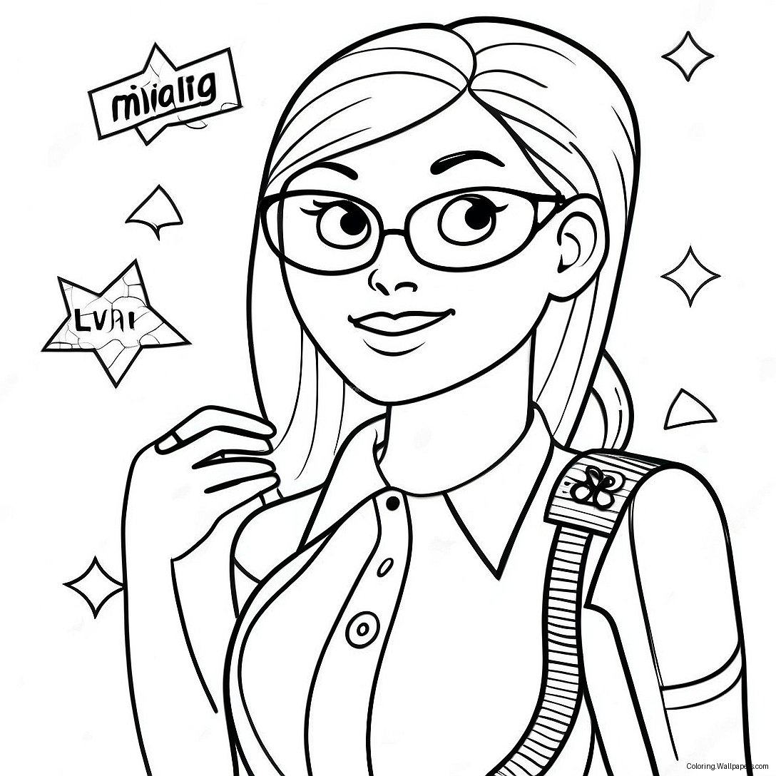 Liv And Maddie Fun Adventure Coloring Page 30230